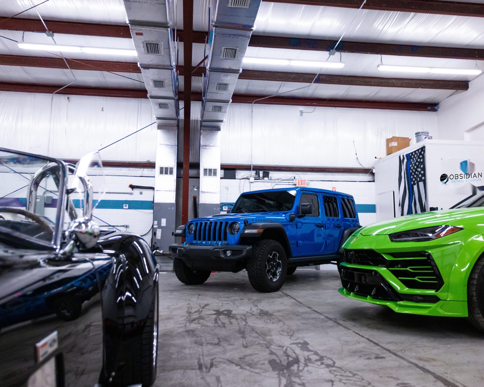 Large vehicle detailed on-site in Durham — the same care we bring to RVs and campers across the corridor