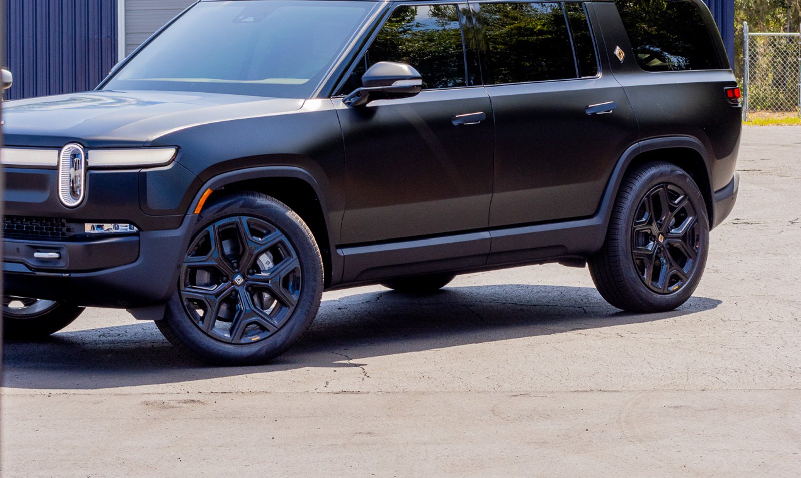 Rivian SUV detailing in Chapel Hill